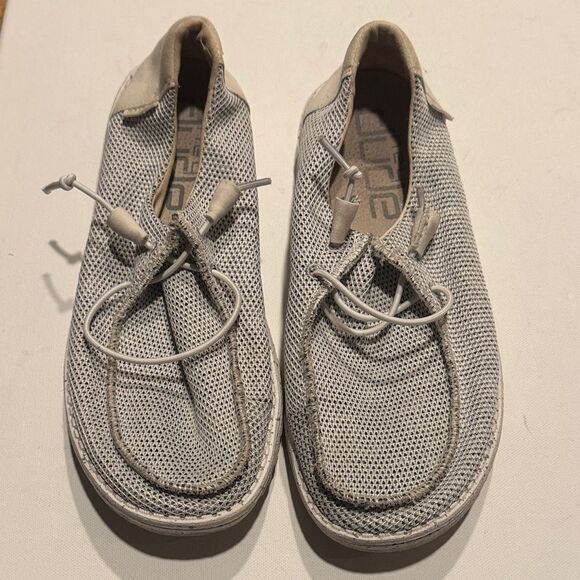 Hey Dude | Shoes | Heydude Mens Mesh Slipon Loafers In Light  display picture 3